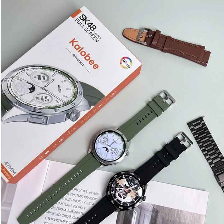 Kalobee SK50 Pro Smartwatch With 3 Straps